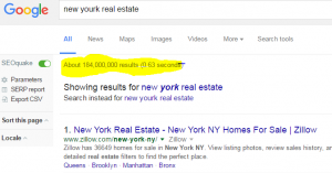 real estate google search