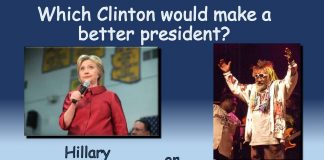 which Clinton would you vote for?