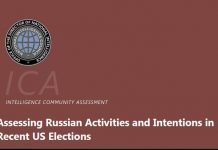 Intellegece Agencies Report on Russian Hacking of Presidential Elections