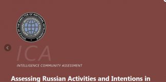 Intellegece Agencies Report on Russian Hacking of Presidential Elections